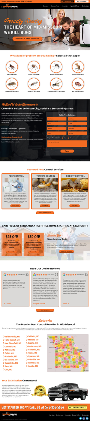 Web Design by Tanvir for this project | Design #29917010