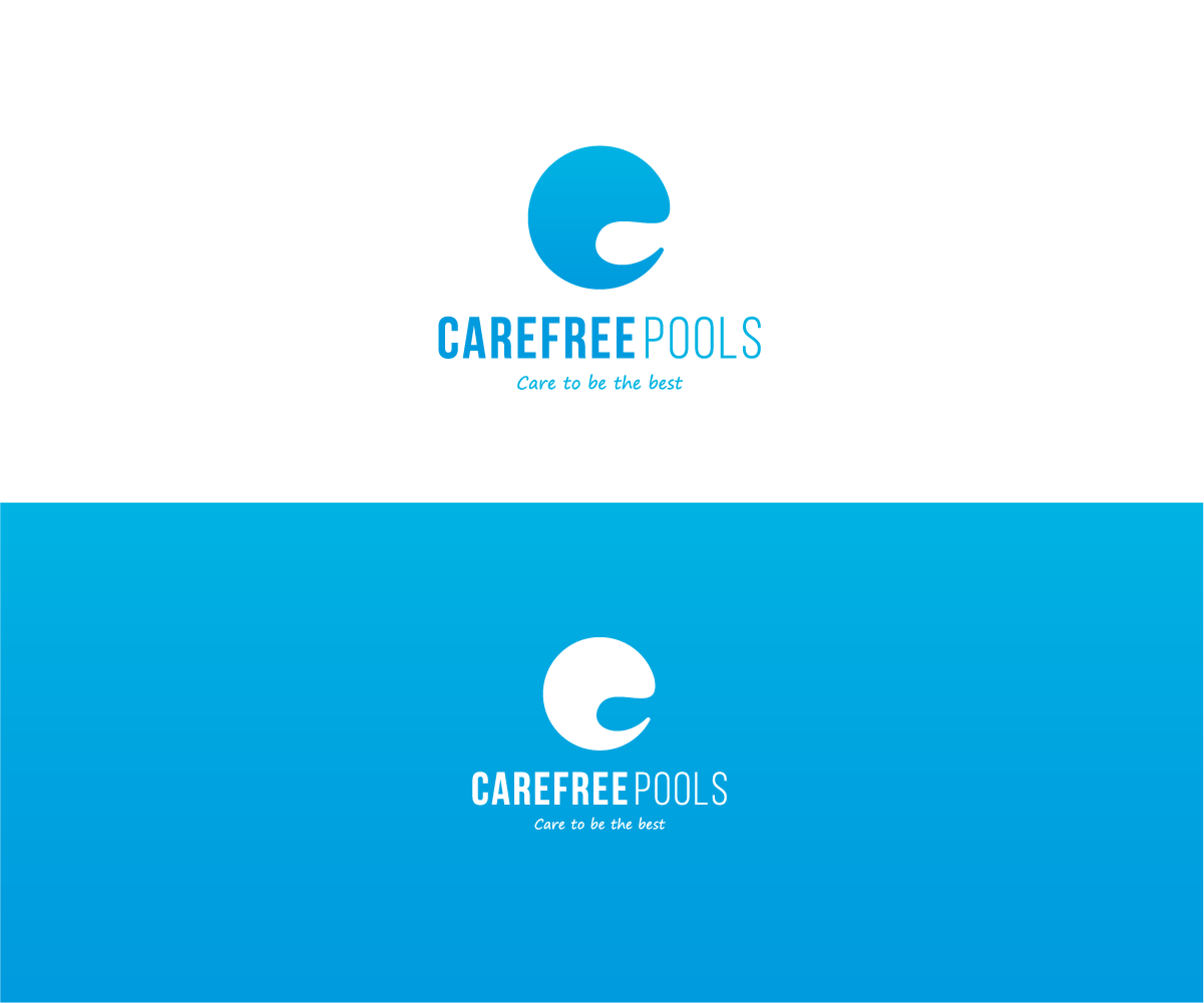 Logo Design by bluejet for Carefree Pools | Design #29898327