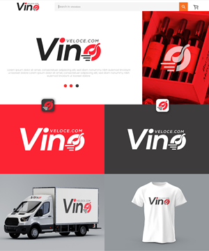 Logo Design by Design Athics for Vino Veloce.com | Design: #29905837