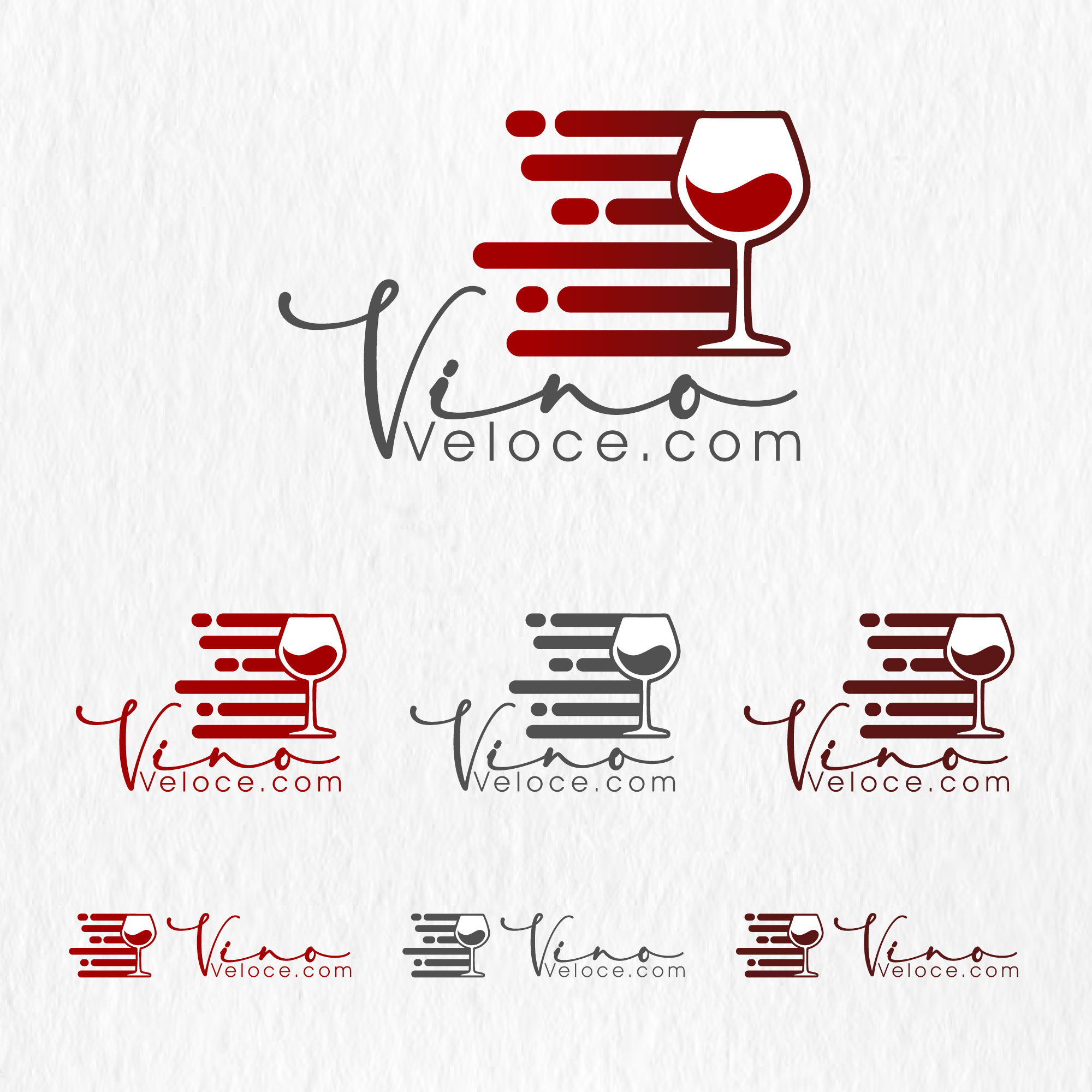 Logo Design by Carolina Montoya for Vino Veloce.com | Design #29932851