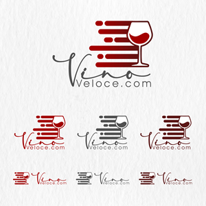 Logo Design by Carolina Montoya for Vino Veloce.com | Design #29932851