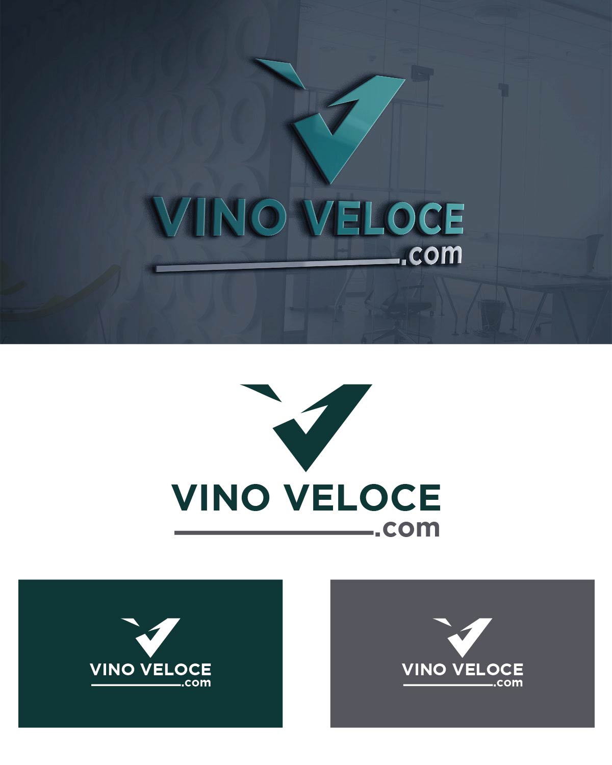Logo Design by Isnah Logo for Vino Veloce.com | Design #29905553