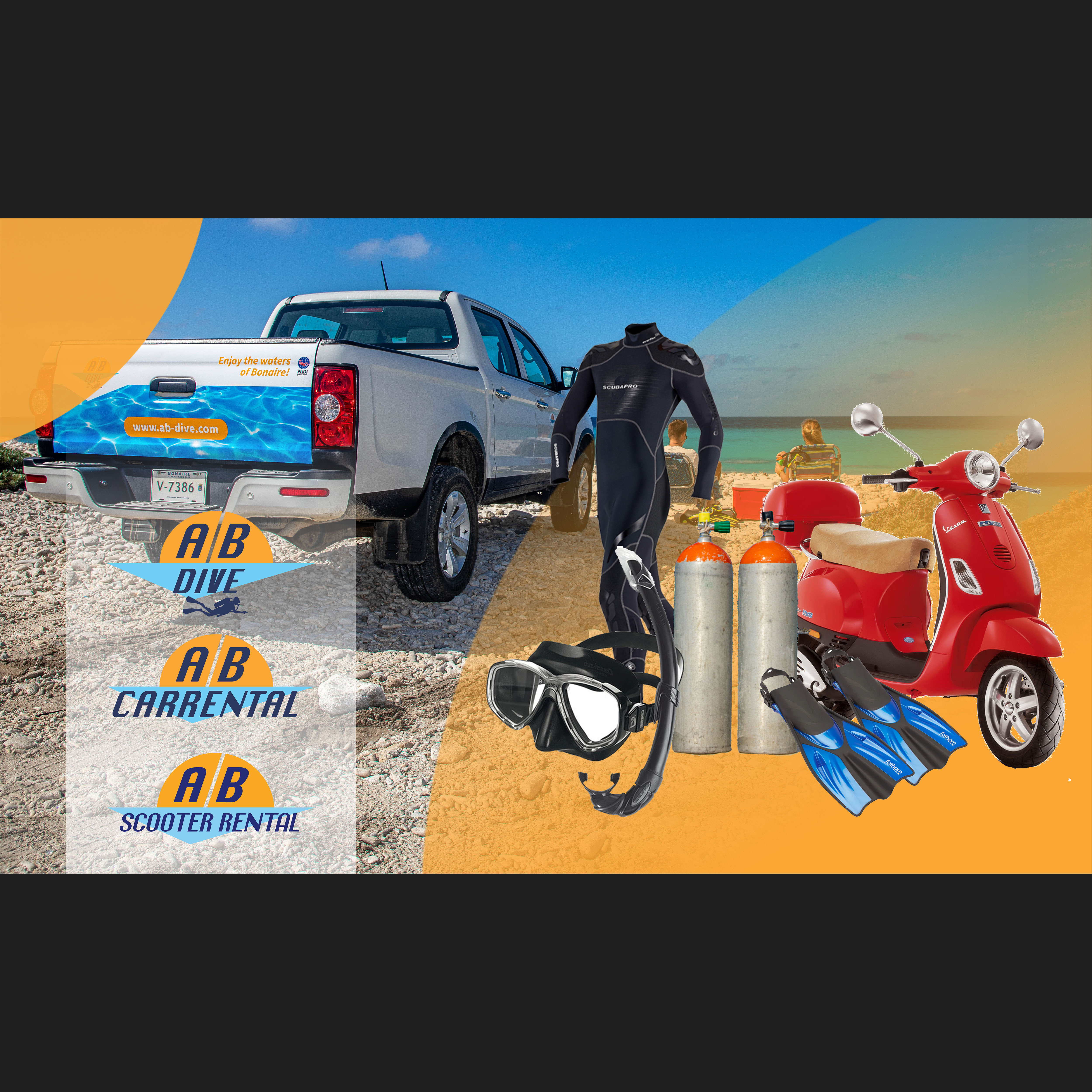 Graphic Design by Anhar for AB Dive | Design #29895645