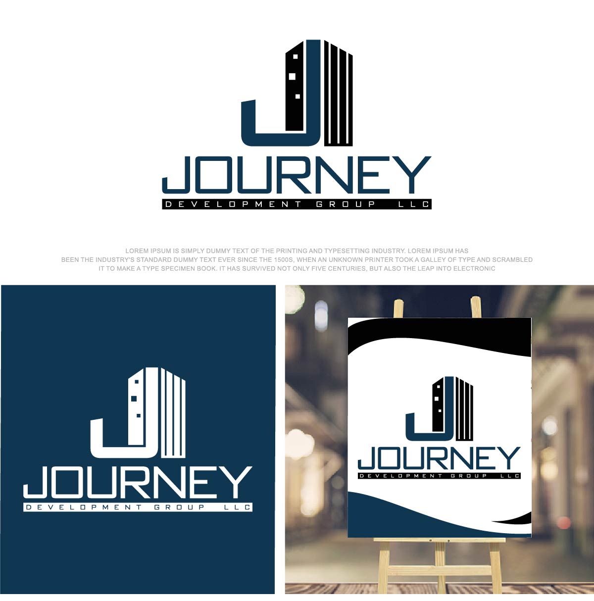 Diseño de Logo por fly  design para Journey Development Group, LLC | Diseño #29907900