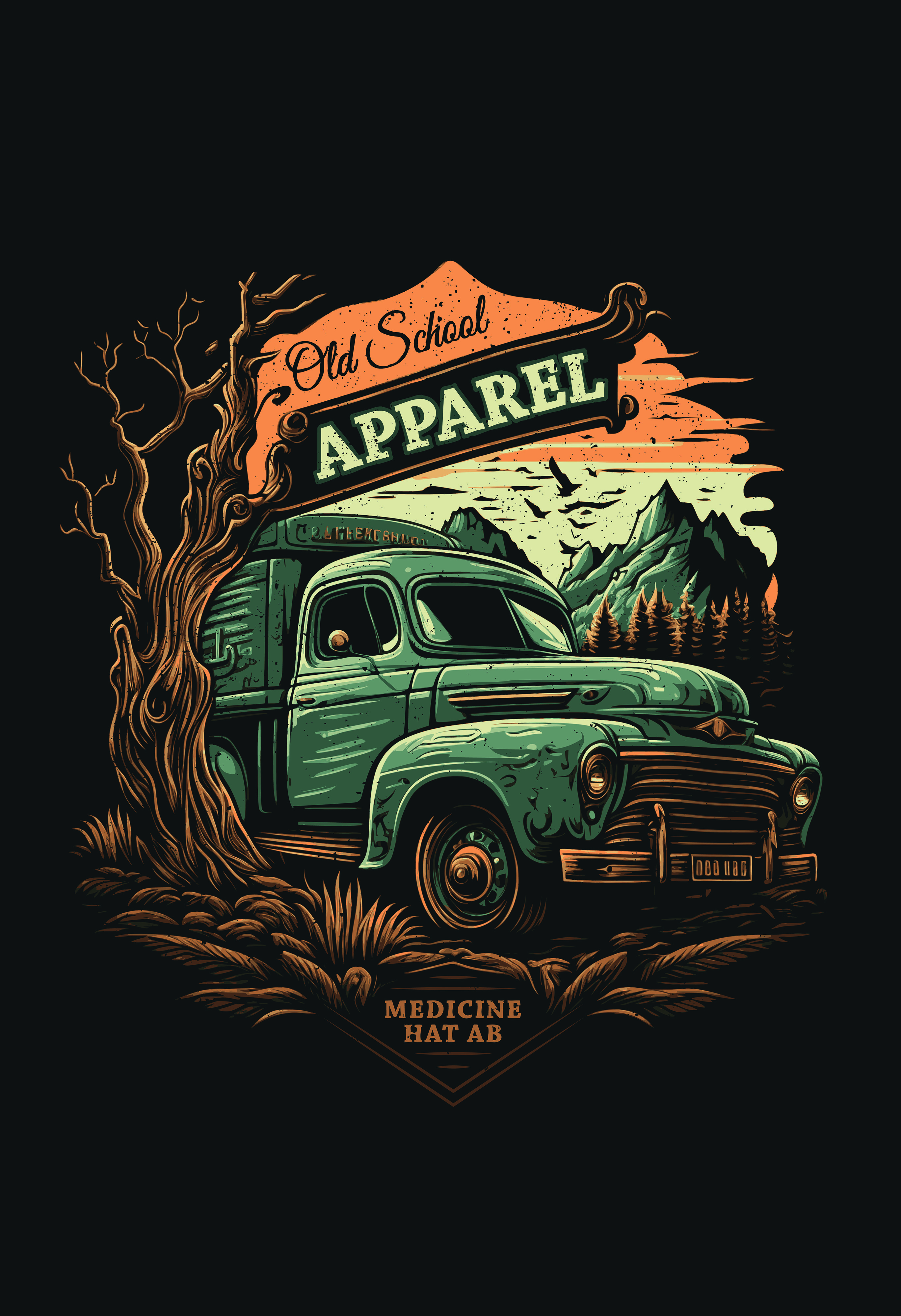 T-shirt Design by Bento Design for Old school design | Design #29916547