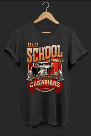 T-shirt Design by MangkuJiwo for Old school design | Design: #29916724