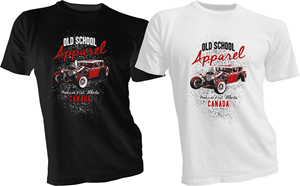 T-shirt Design by bacujkov for Old school design | Design: #29913233