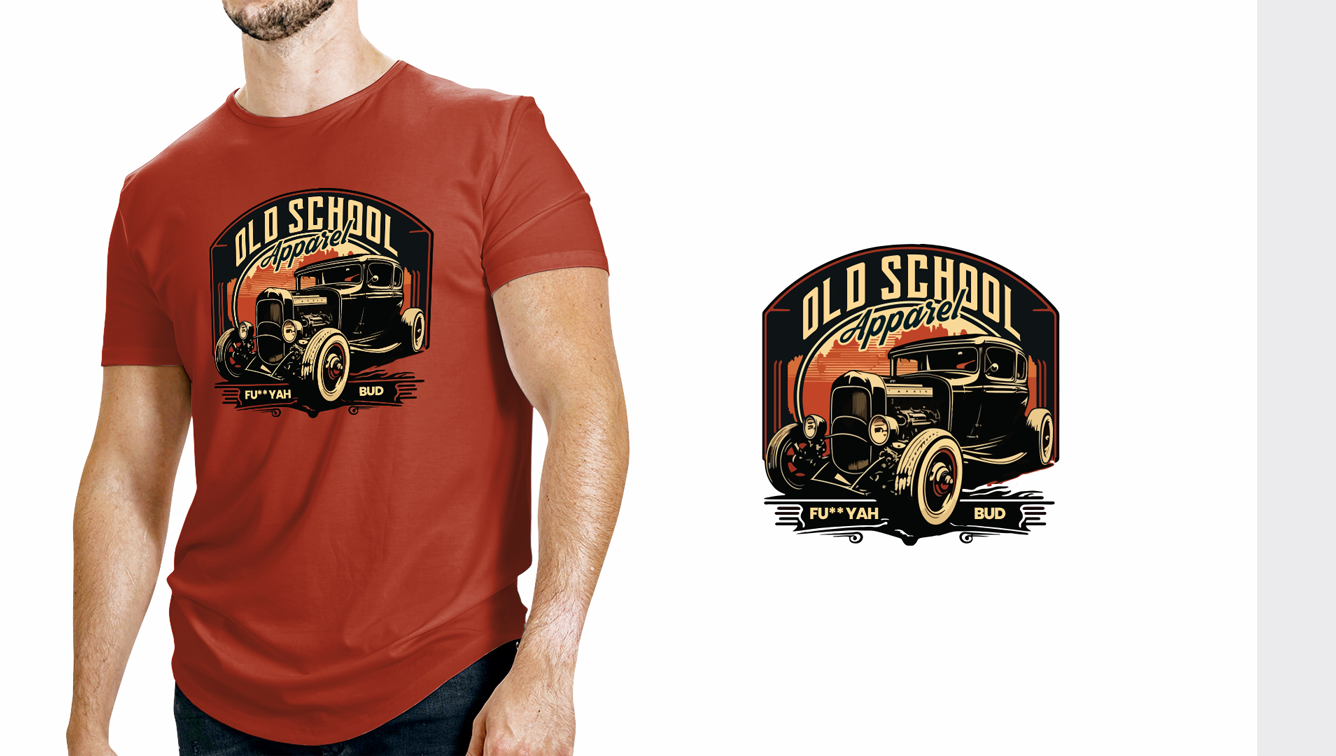 Diseño de Camiseta por Jhon Jairo para Old school design | Diseño #29937067