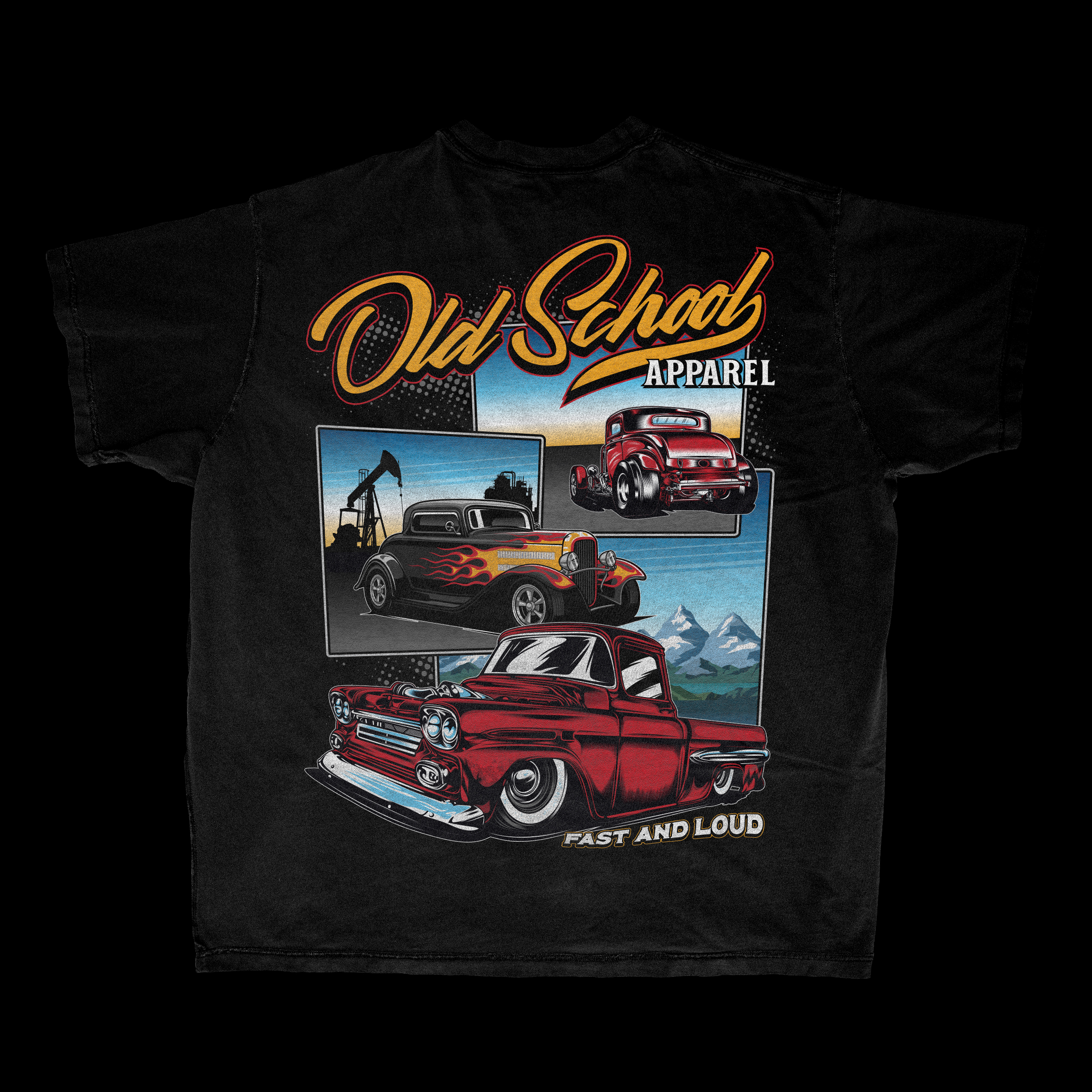 T-shirt Design by el_shekoo7 for Old school design | Design #29911647