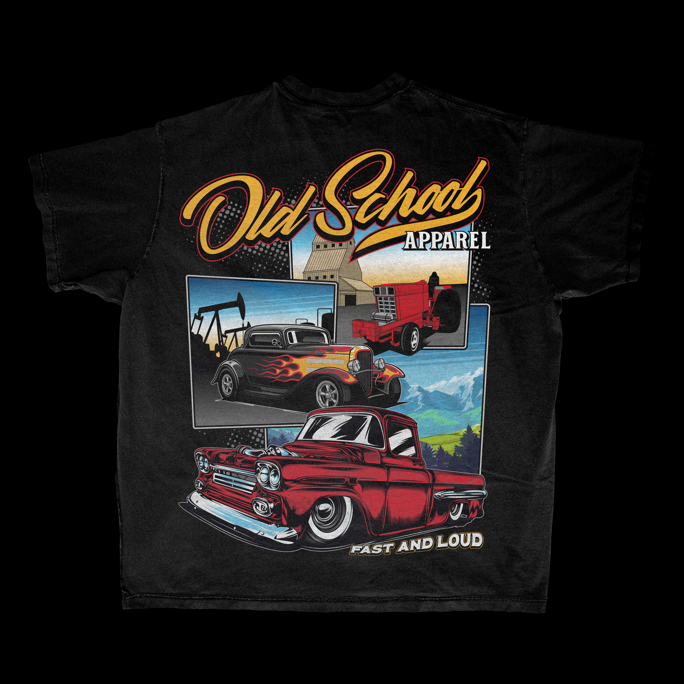 T-shirt Design by el_shekoo7 for Old school design | Design #29923797