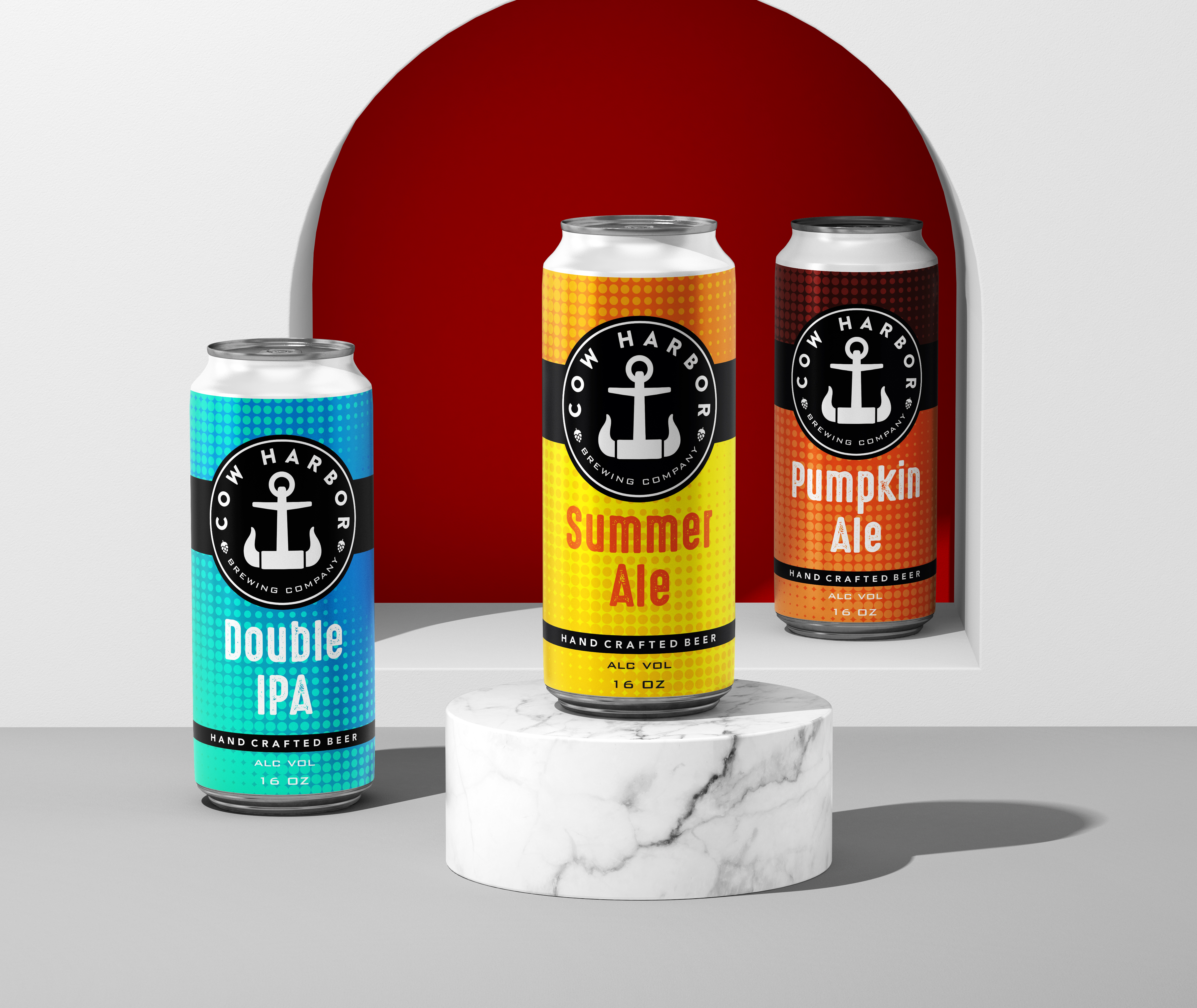 Label Design by SAMPA DUARI for Cow Harbor Brewing | Design #29903486
