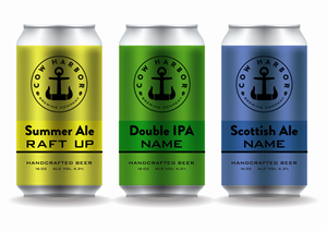 Label Design by MarkoE for Cow Harbor Brewing | Design #29959748