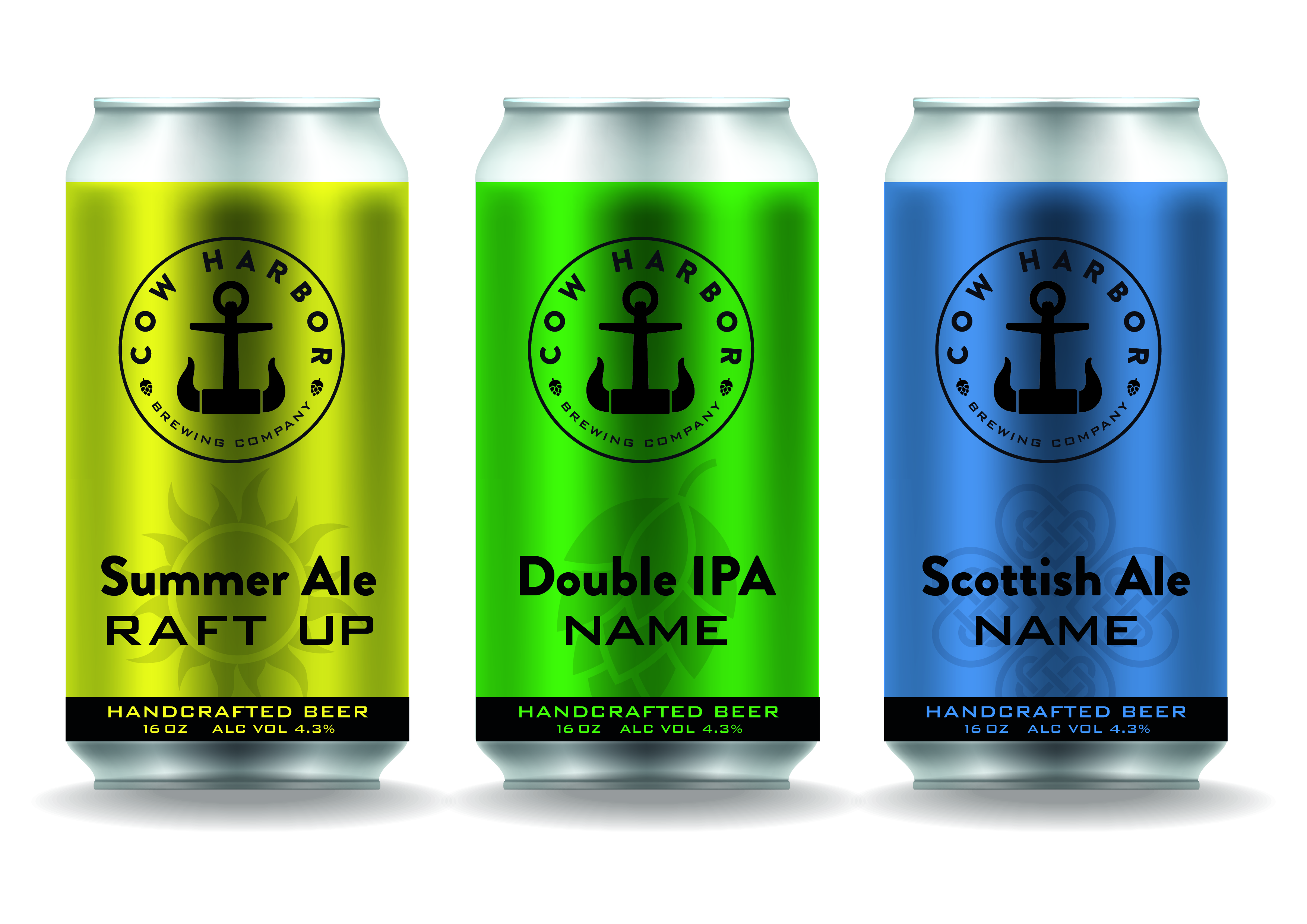 Label Design by MarkoE for Cow Harbor Brewing | Design #29965530