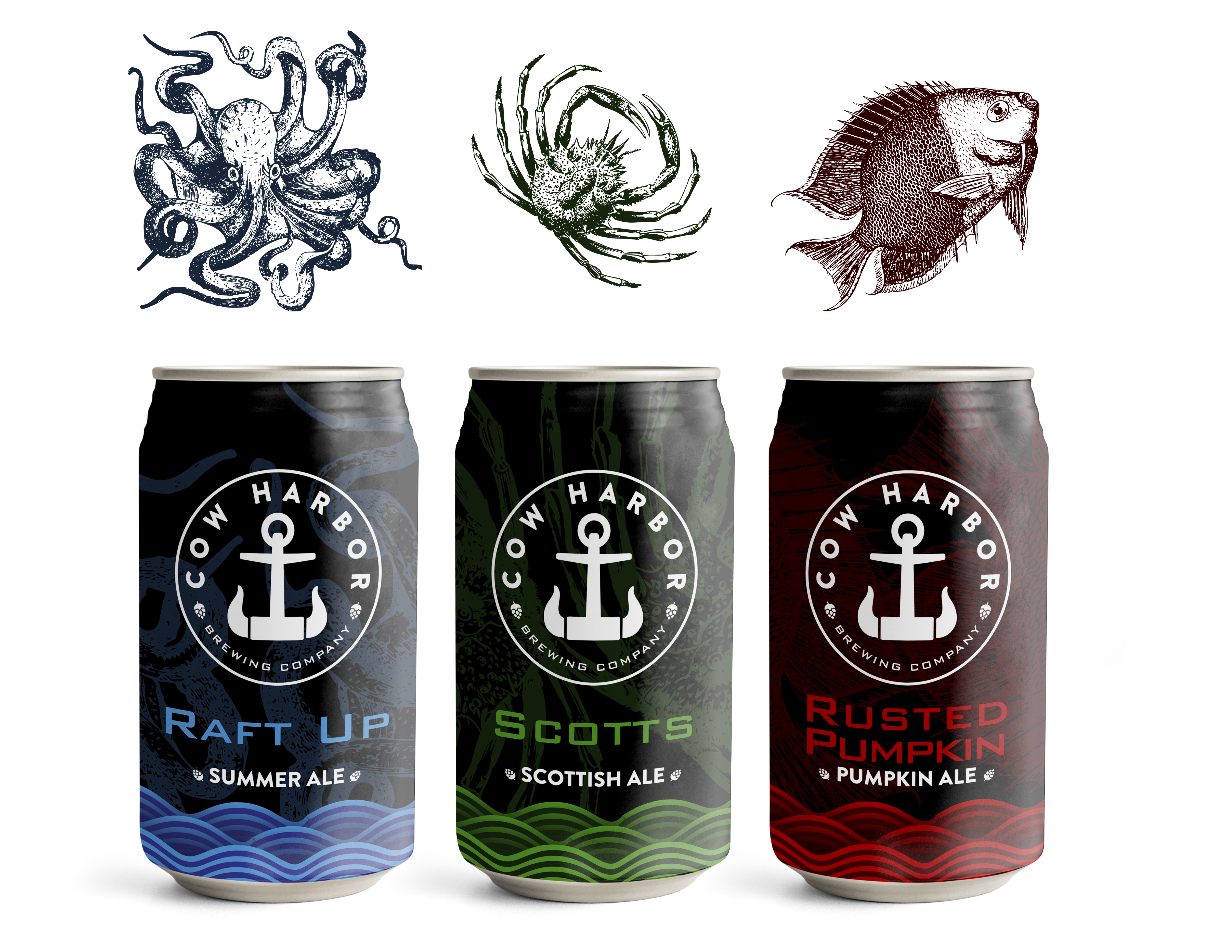 Label Design by Lezette_G for Cow Harbor Brewing | Design #29911283