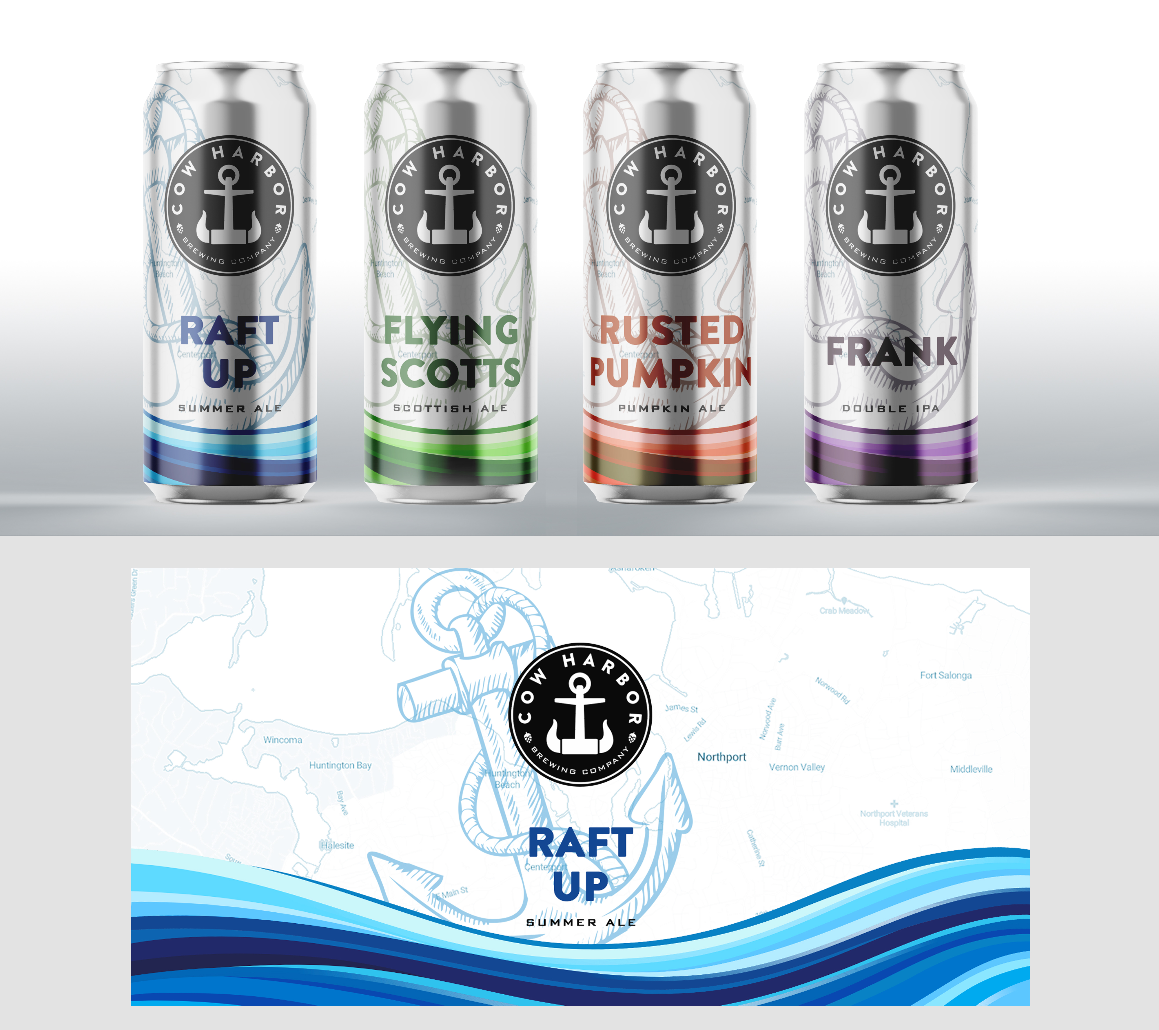 Diseño de Etiqueta por Lezette_G para Cow Harbor Brewing | Diseño #29953427