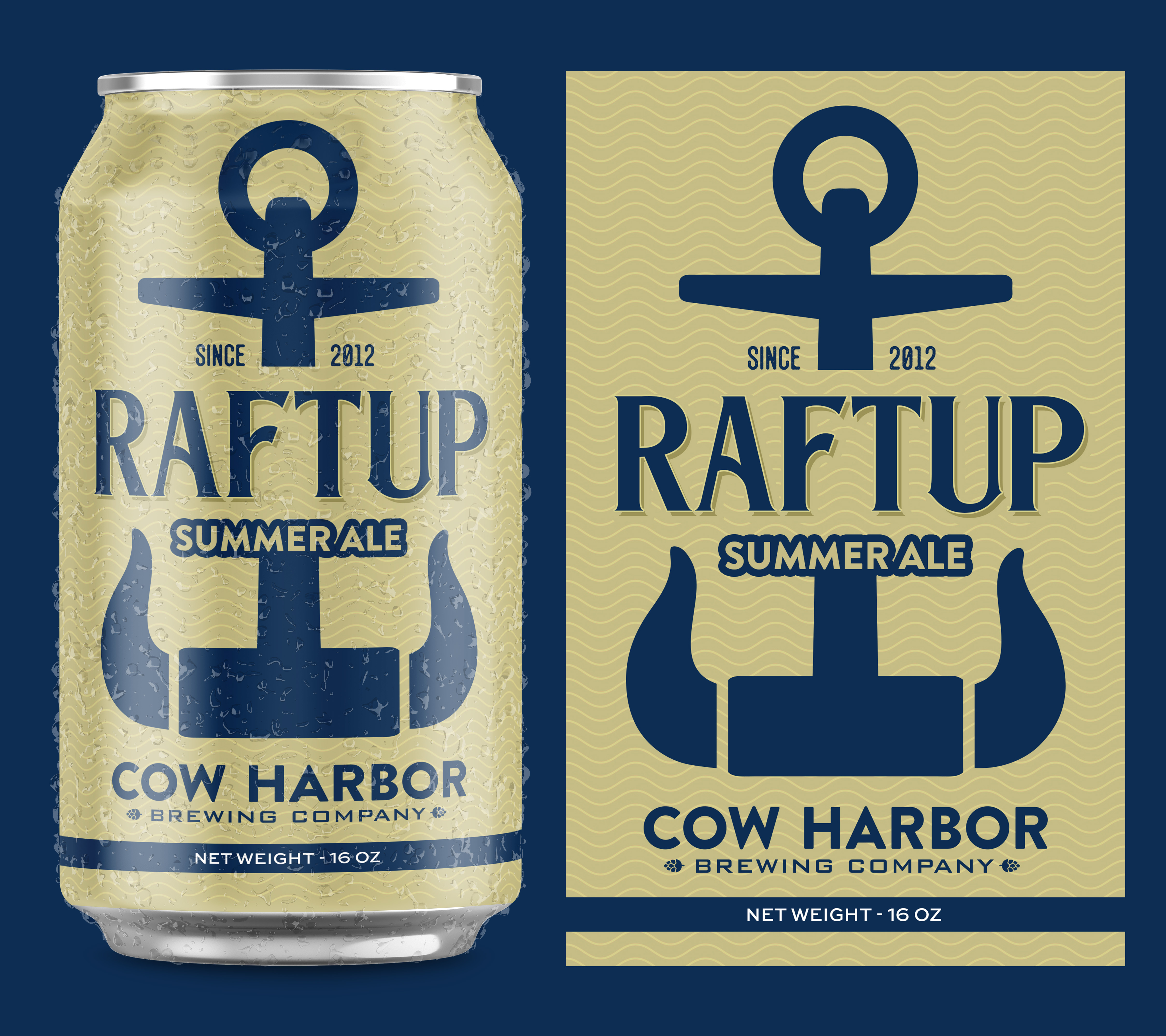 Label Design by SAI DESIGNS for Cow Harbor Brewing | Design #29936348