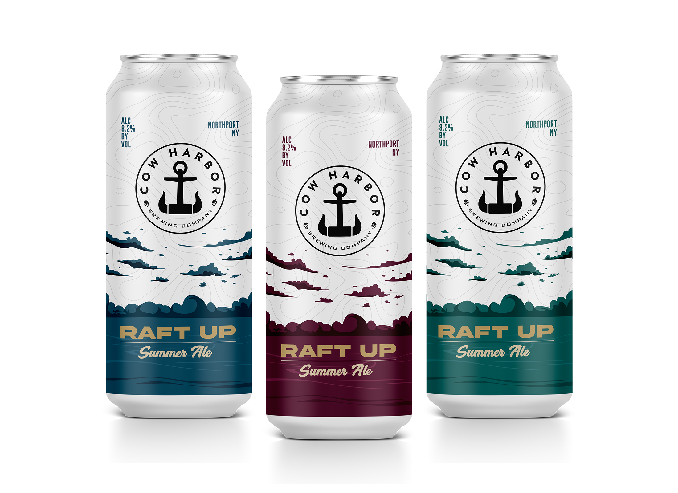 Label Design by davidsantacruz7 for Cow Harbor Brewing | Design #29946559