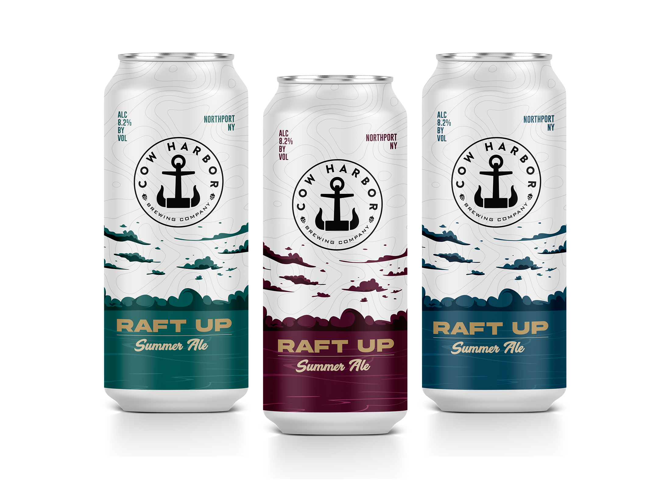 Label Design by davidsantacruz7 for Cow Harbor Brewing | Design #29951910