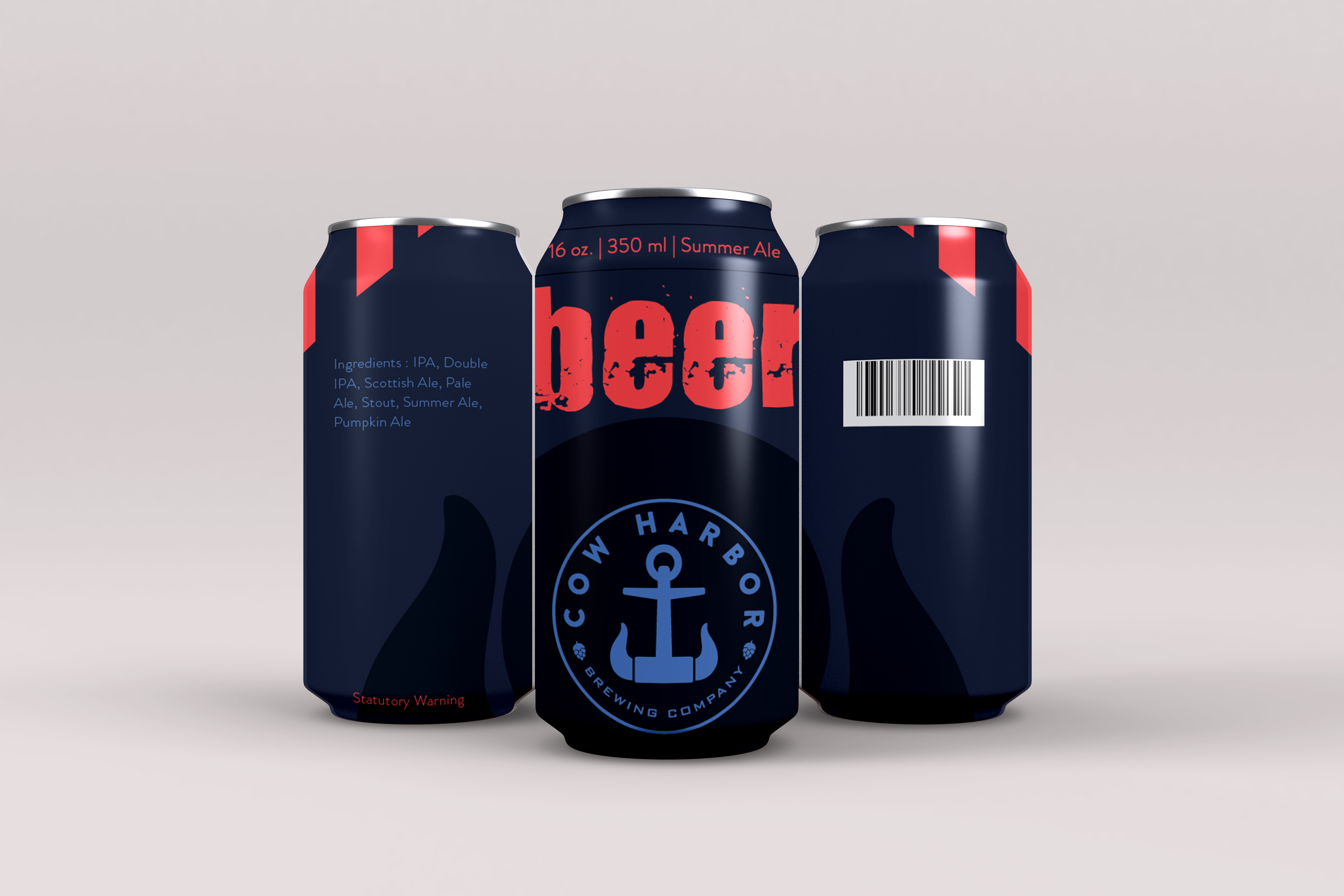 Label Design by D Creativez for Cow Harbor Brewing | Design #29961181