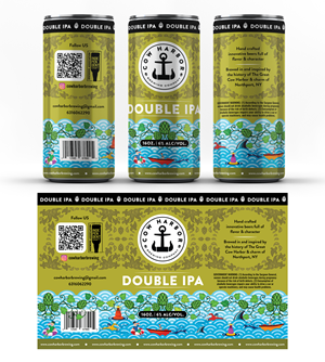 Design Étiquette par Navisol Creatives pour Cow Harbor Brewing | Design : #29943811