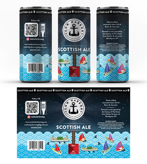 Design Étiquette par Navisol Creatives pour Cow Harbor Brewing | Design : #29960832