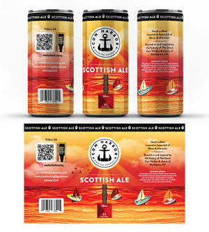Label Design by Navisol Creatives for Cow Harbor Brewing | Design #29961778