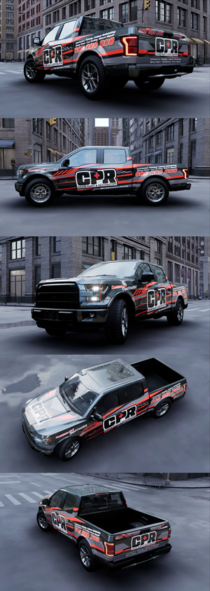 Car Wrap Design by VEDG for GT Printing | Design: #29909483