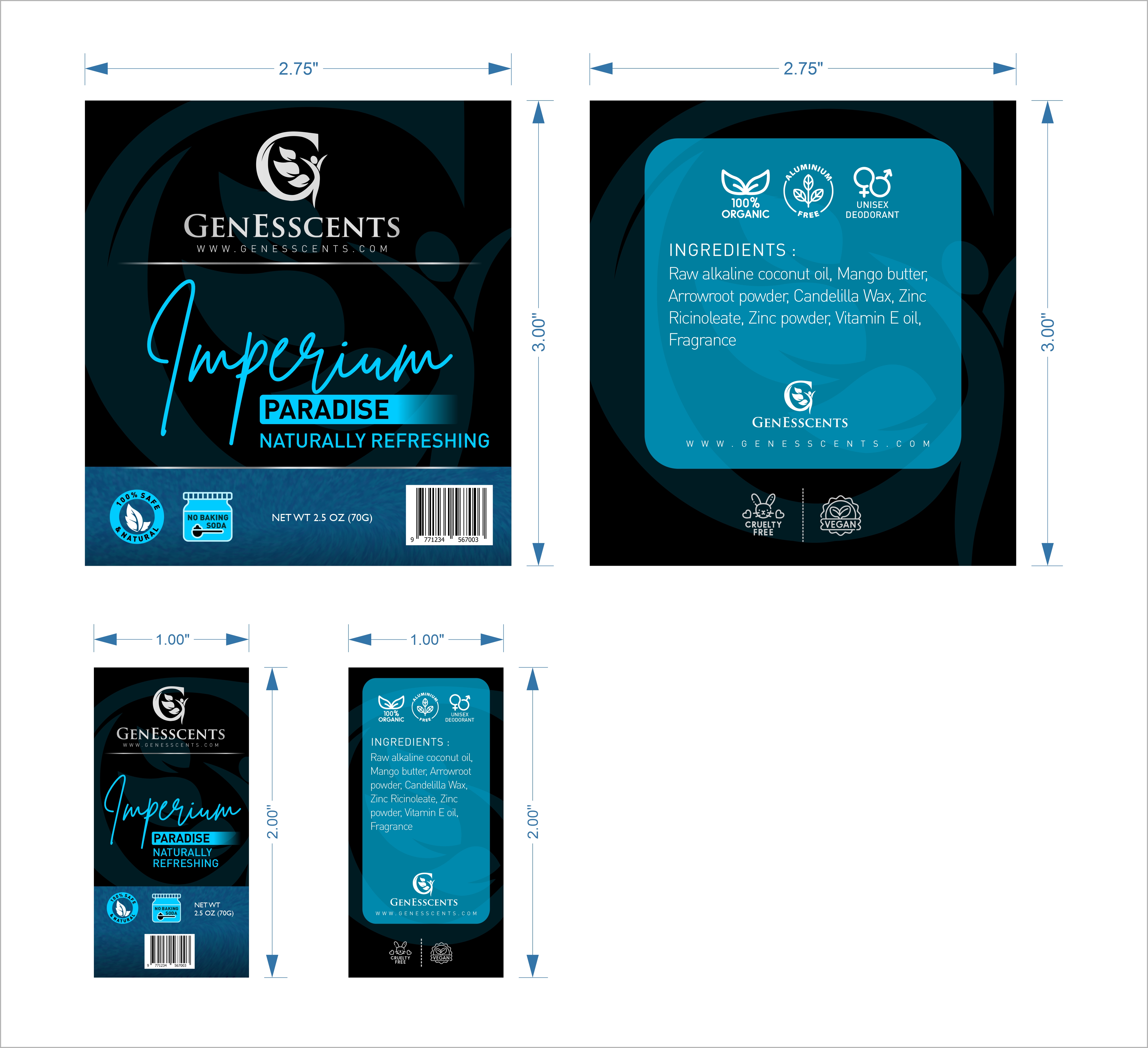 Grafik-Design von Rajneesha für GenEsscents  | Design #29915919