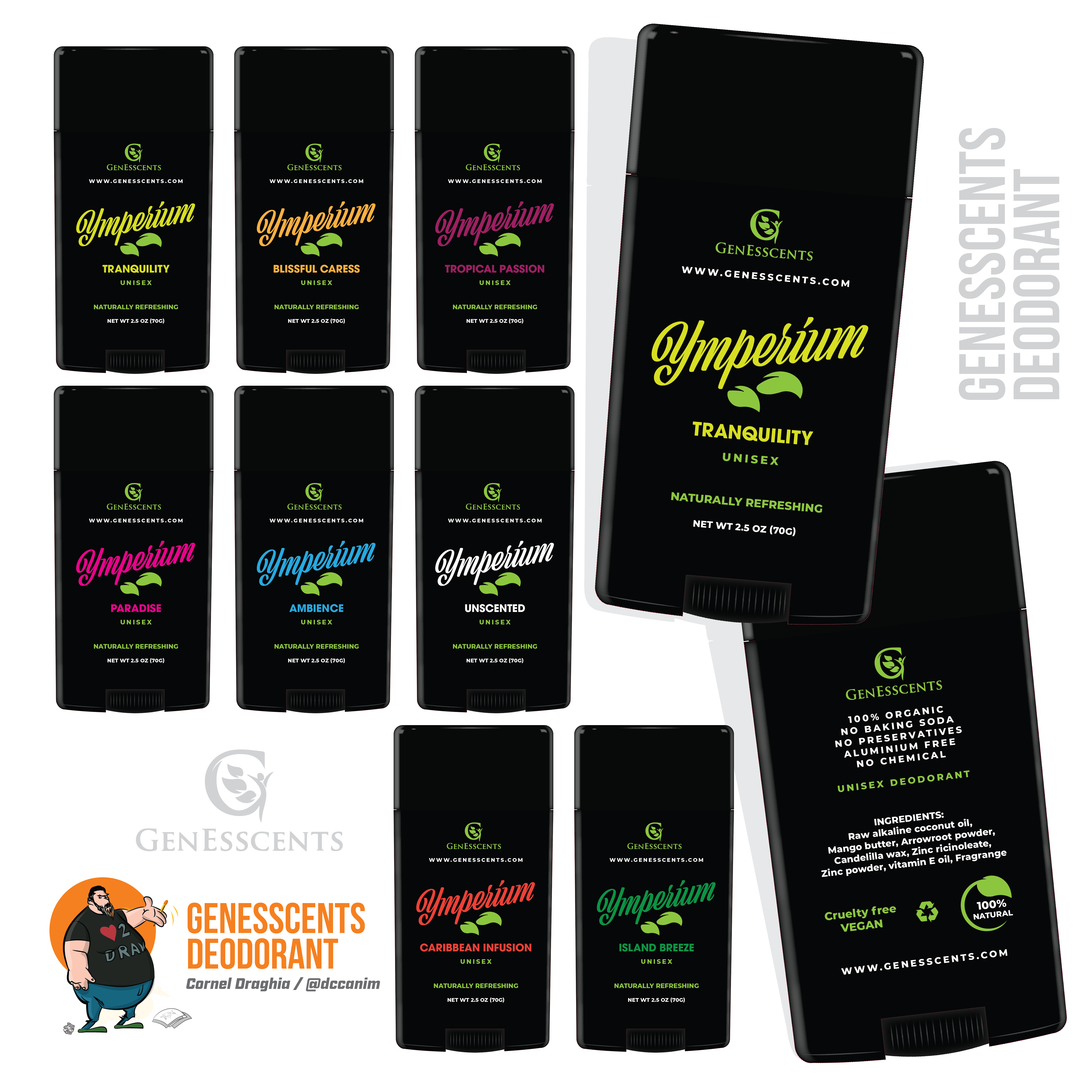 Diseño Gráfico por dccanim para GenEsscents  | Diseño #29903125
