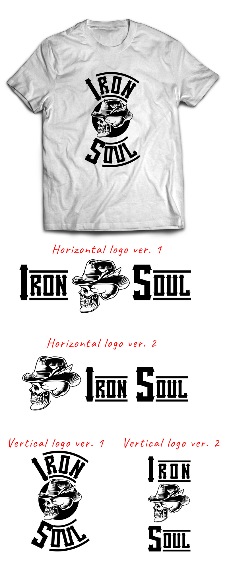 T-Shirt-Design von Svitlana Fox für Iron Soul | Design #29911235