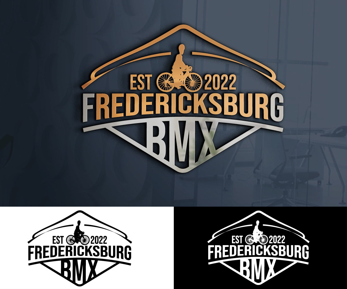 Logo Design by 24ksunny for Fredericksburg BMX | Design #29911984