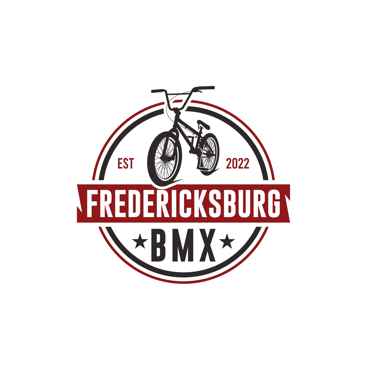 Logo Design by fly  design for Fredericksburg BMX | Design #29913138