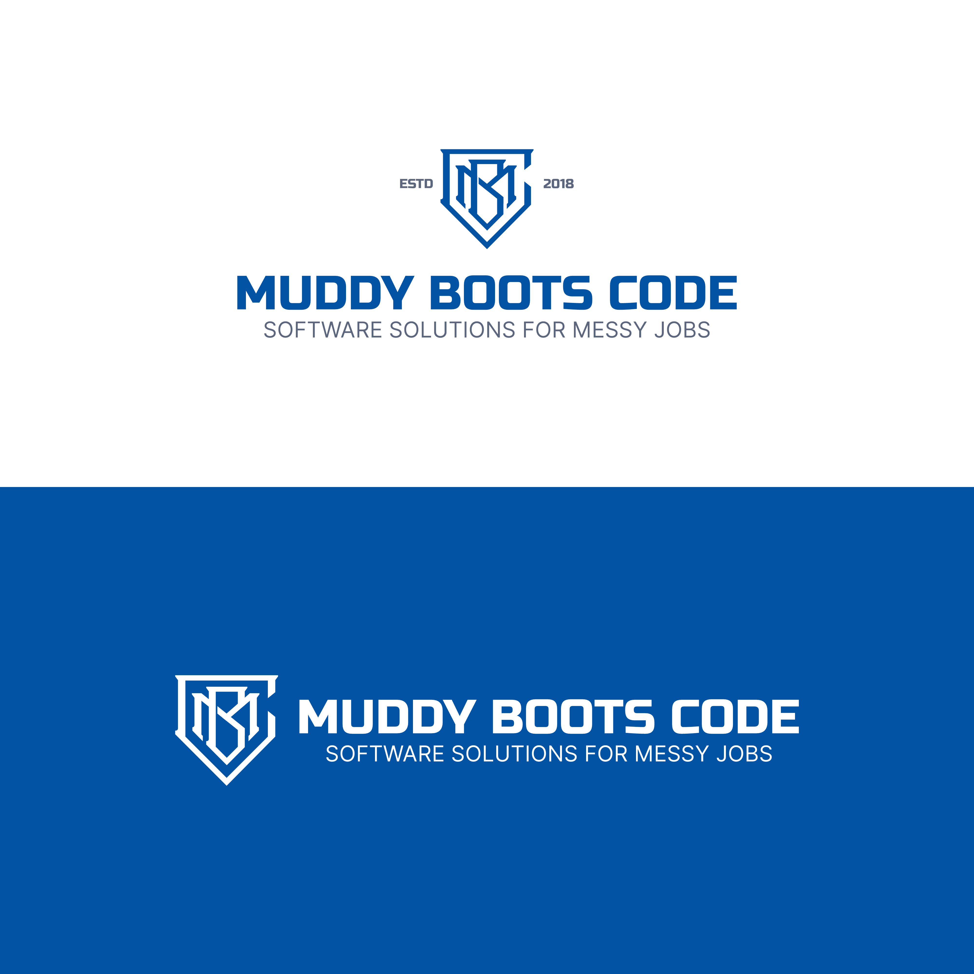 Logo Design by Adilia Romadina for Muddy Boots Code | Design #29922654