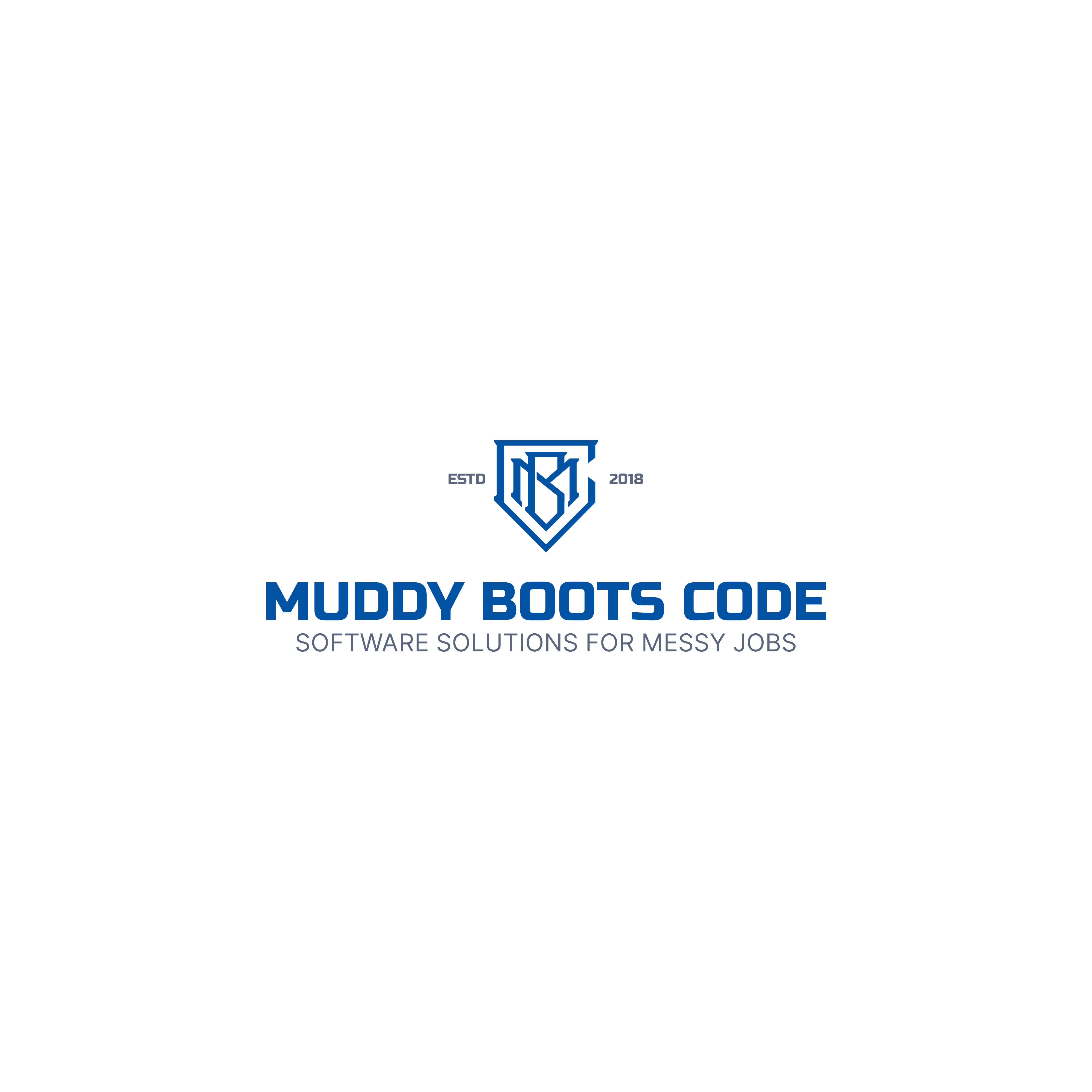 Logo Design by Adilia Romadina for Muddy Boots Code | Design #29954359