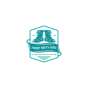 Logo Design by ManasaTrade for Muddy Boots Code | Design: #29922987