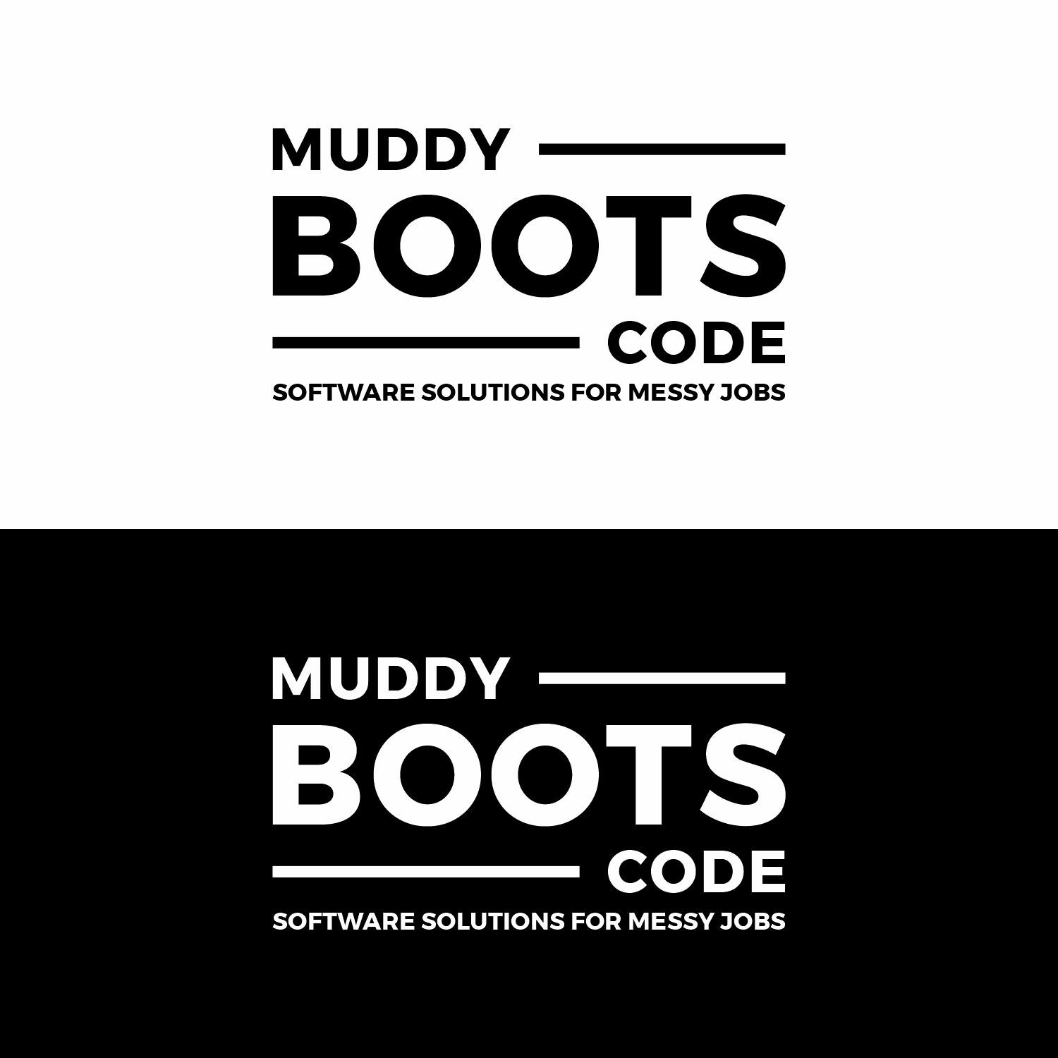 Logo Design by podo for Muddy Boots Code | Design #29917022