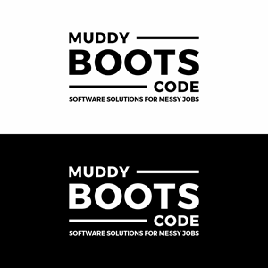 Logo Design by podo for Muddy Boots Code | Design #29917022