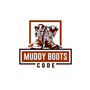Logo Design by eva8jr for Muddy Boots Code | Design: #29917564