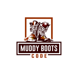Logo Design by eva8jr for Muddy Boots Code | Design: #29917573