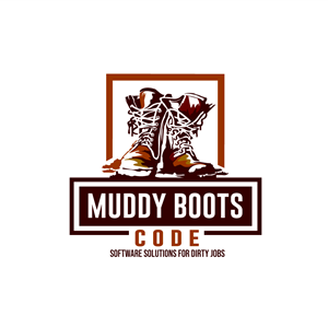 Logo Design by eva8jr for Muddy Boots Code | Design: #29921956
