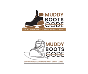 Logo Design by DreamzINSIDE for Muddy Boots Code | Design #29932861