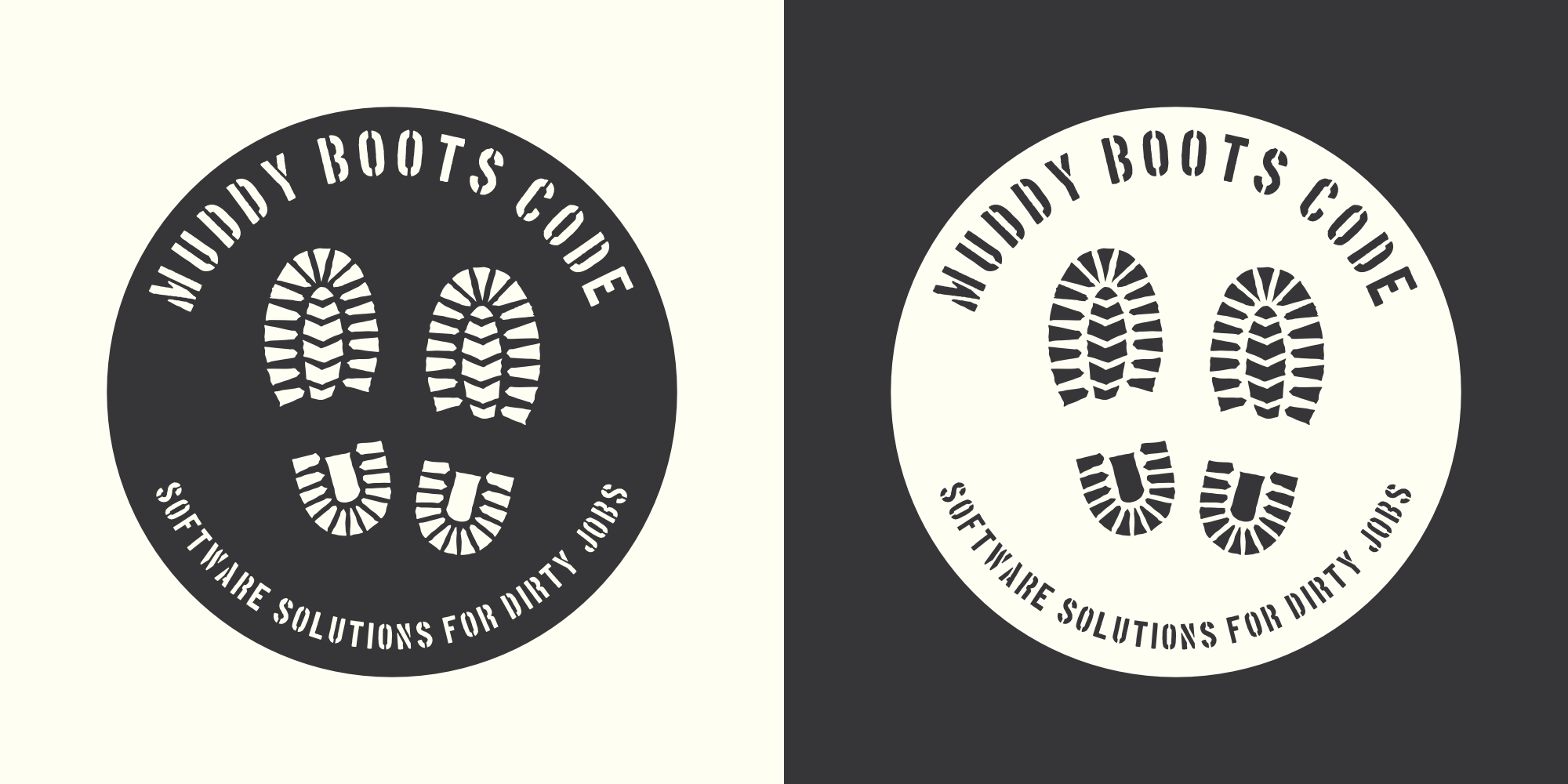 Logo Design by Mclickster Designs for Muddy Boots Code | Design #29914722