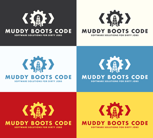 Logo Design by Mclickster Designs for Muddy Boots Code | Design #29922652