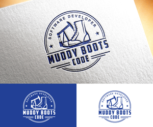 Logo Design by step forward 2 for Muddy Boots Code | Design: #29917400