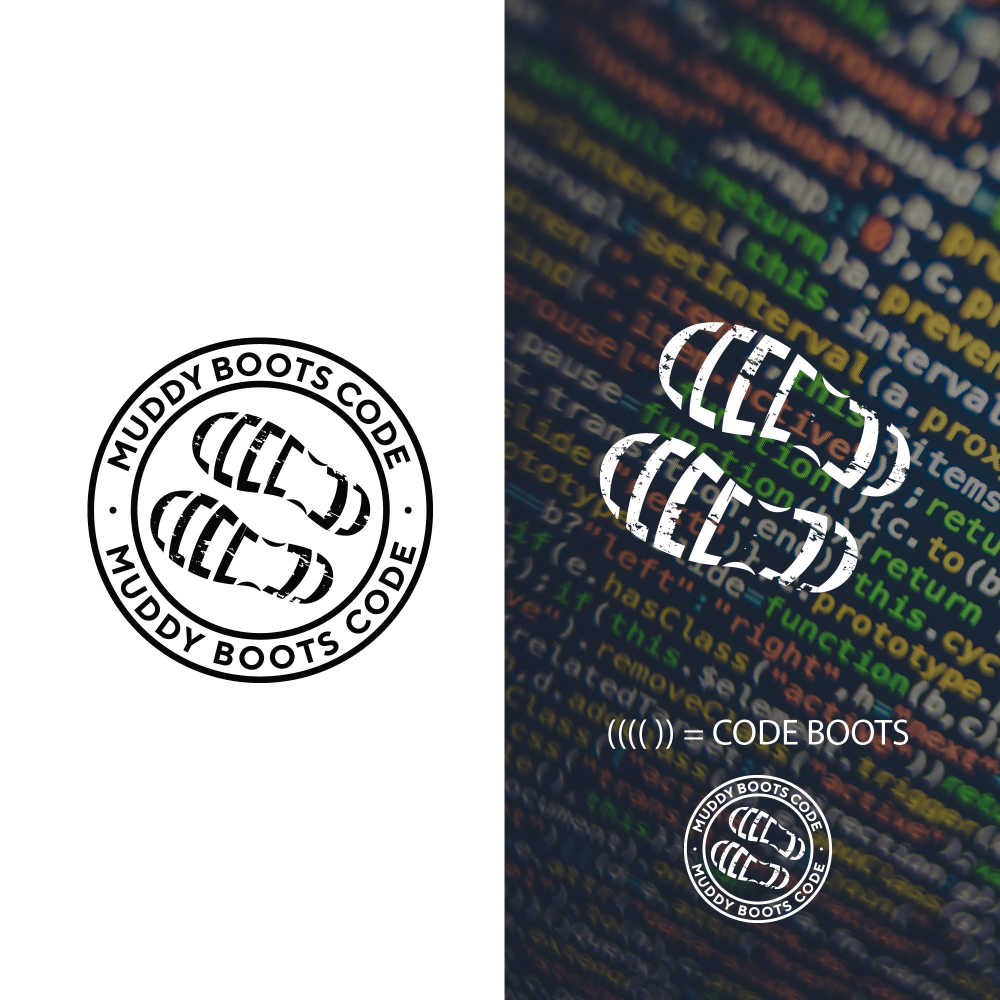 Logo Design by tboydesigns for Muddy Boots Code | Design #29914633