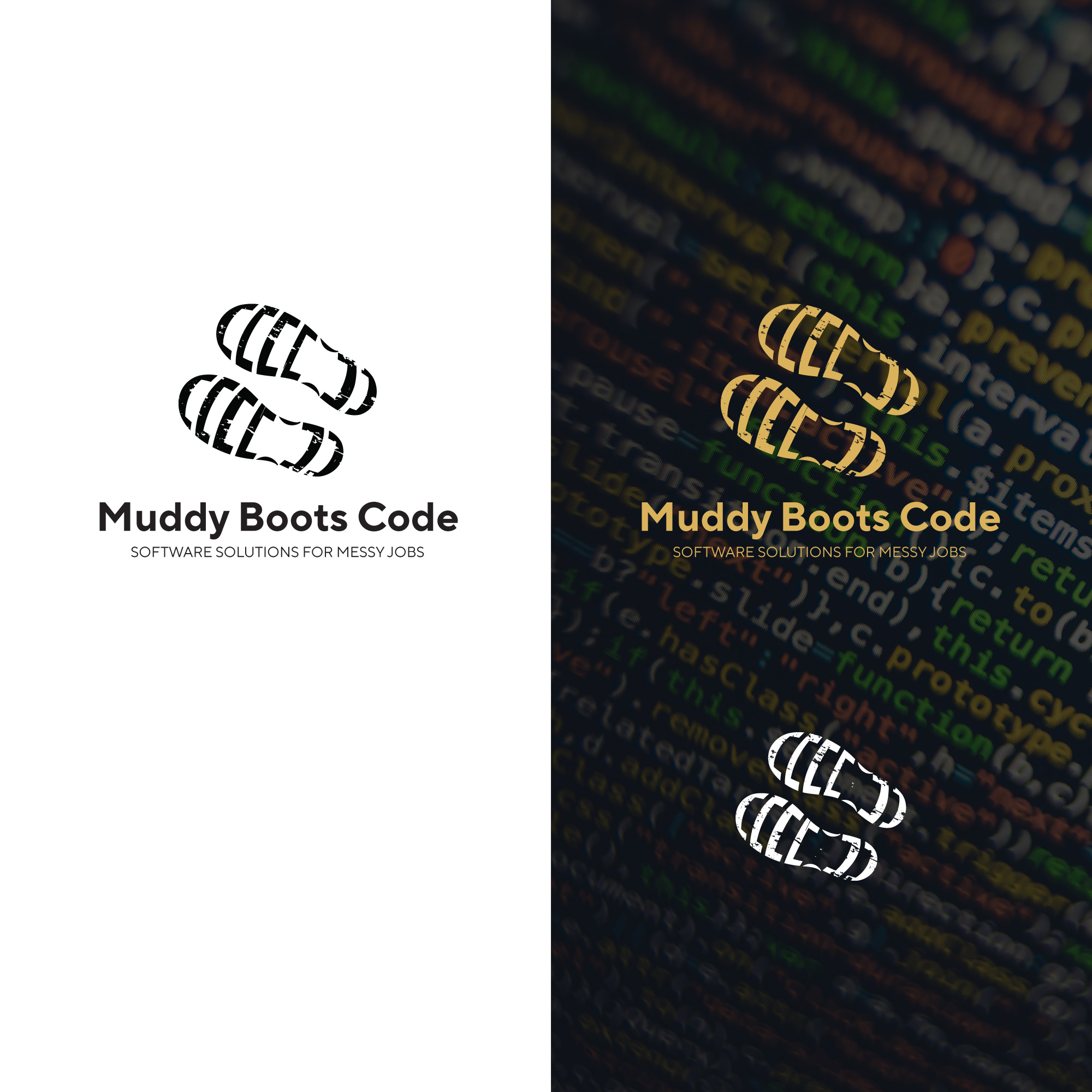 Logo Design by tboydesigns for Muddy Boots Code | Design #29914666
