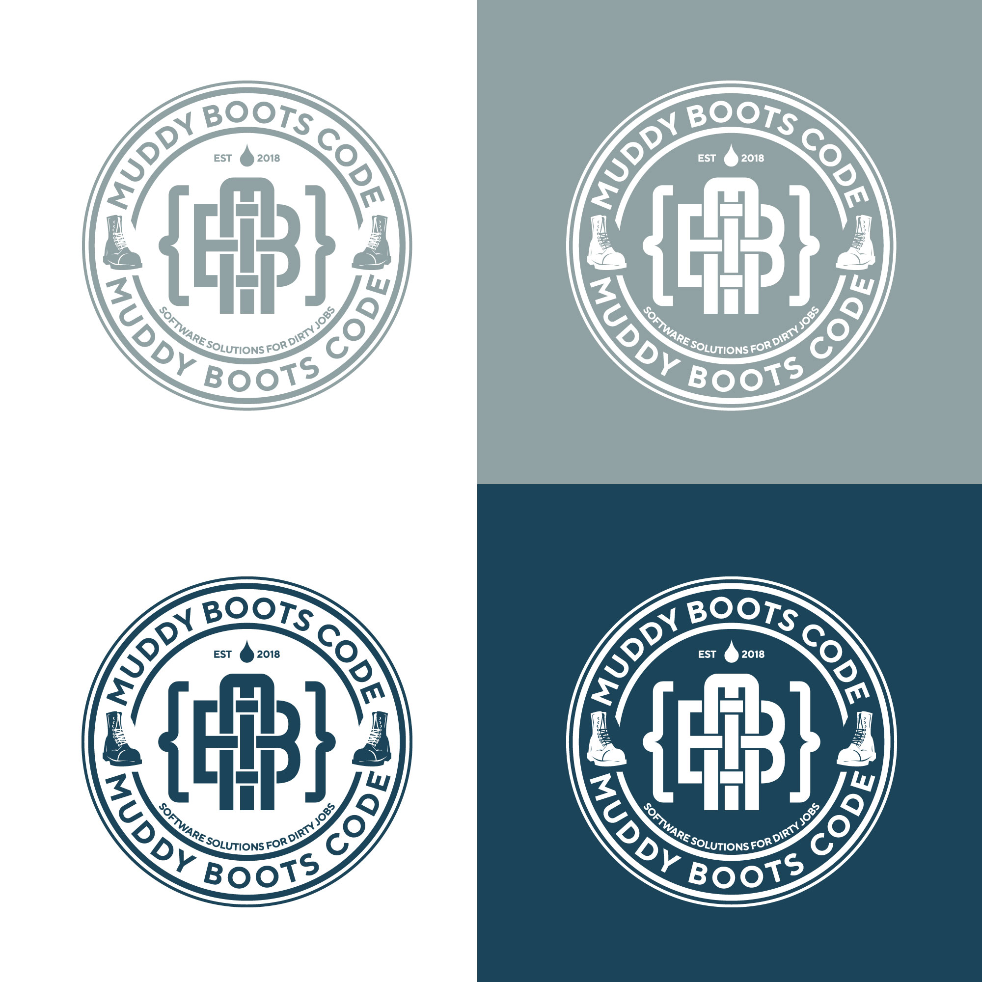 Logo Design by tboydesigns for Muddy Boots Code | Design #29933108