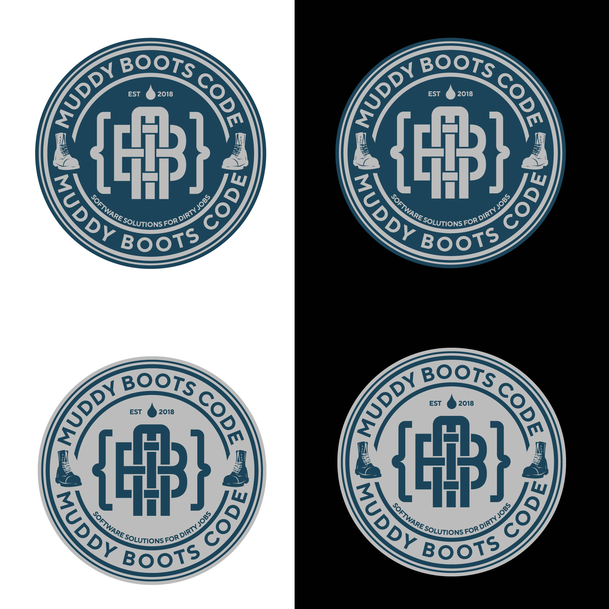 Logo Design by tboydesigns for Muddy Boots Code | Design #29933181
