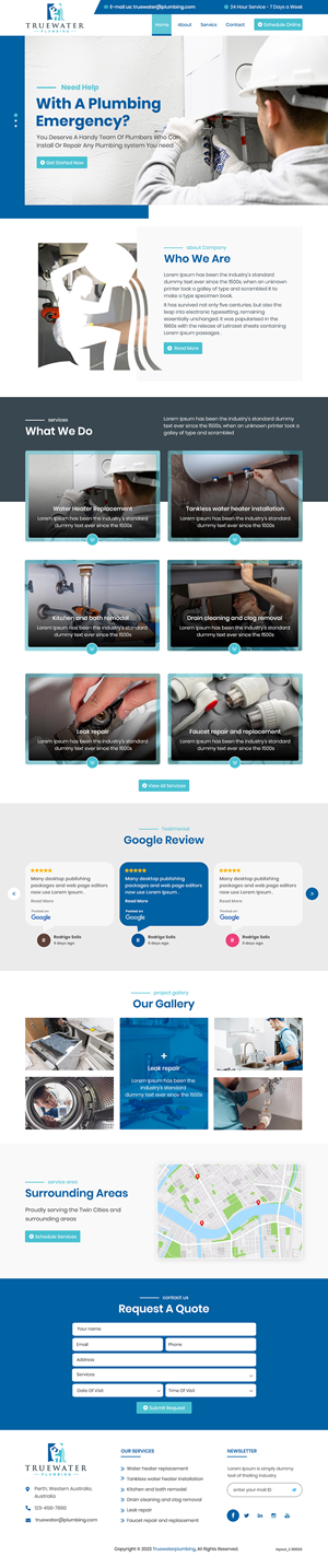 Web Design by sai.designer87 for this project | Design: #29923189