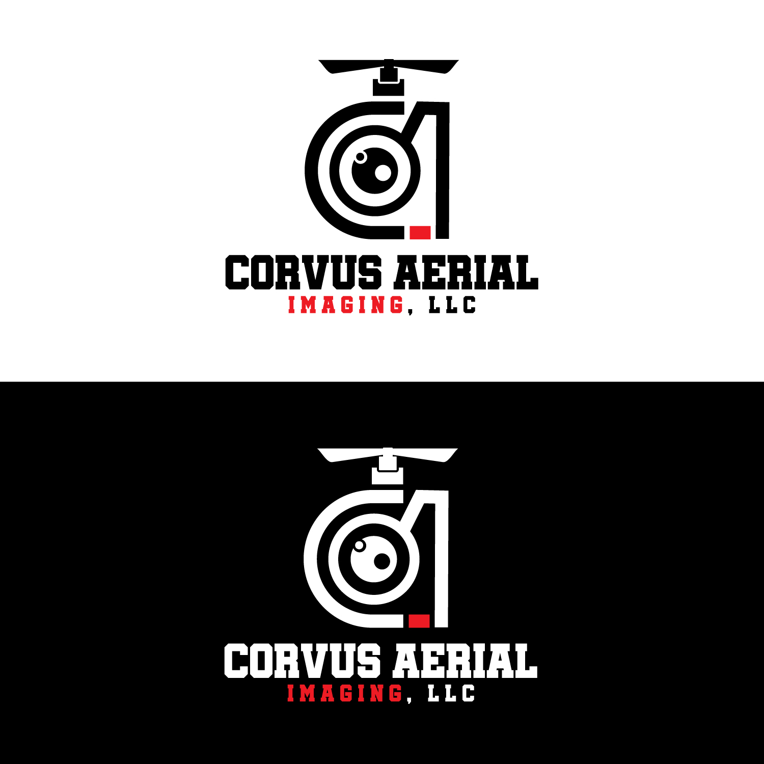 Logo Design by design 125 for Corvus Aerial Imaging, LLC | Design #29927529